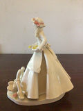 Porcelain bridal figurine with birds - thumbnail 4 of 5