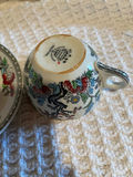 Floral Indian Tree porcelain plate and teacup - thumbnail 3 of 3