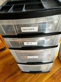 Stamping supplies in a multi-drawer organizer - thumbnail 1 of 6
