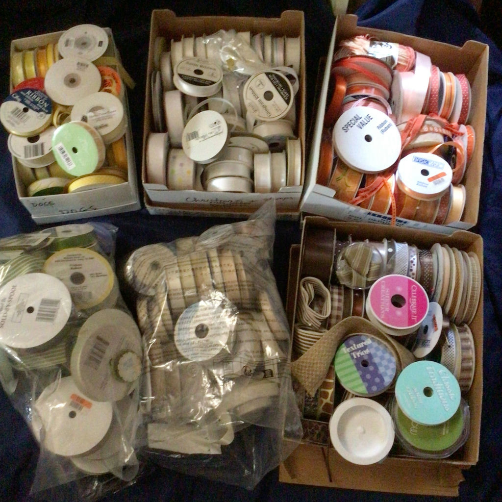 Assorted Ribbon Spools - image 1 of 5