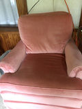 2 Pink Upholstered Armchairs - thumbnail 2 of 2