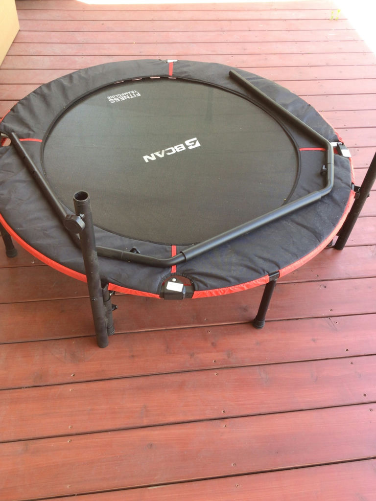 Round exercise trampoline - image 1 of 2