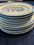 Blue and White Dragon Pattern Dinner Plates - thumbnail 3 of 3