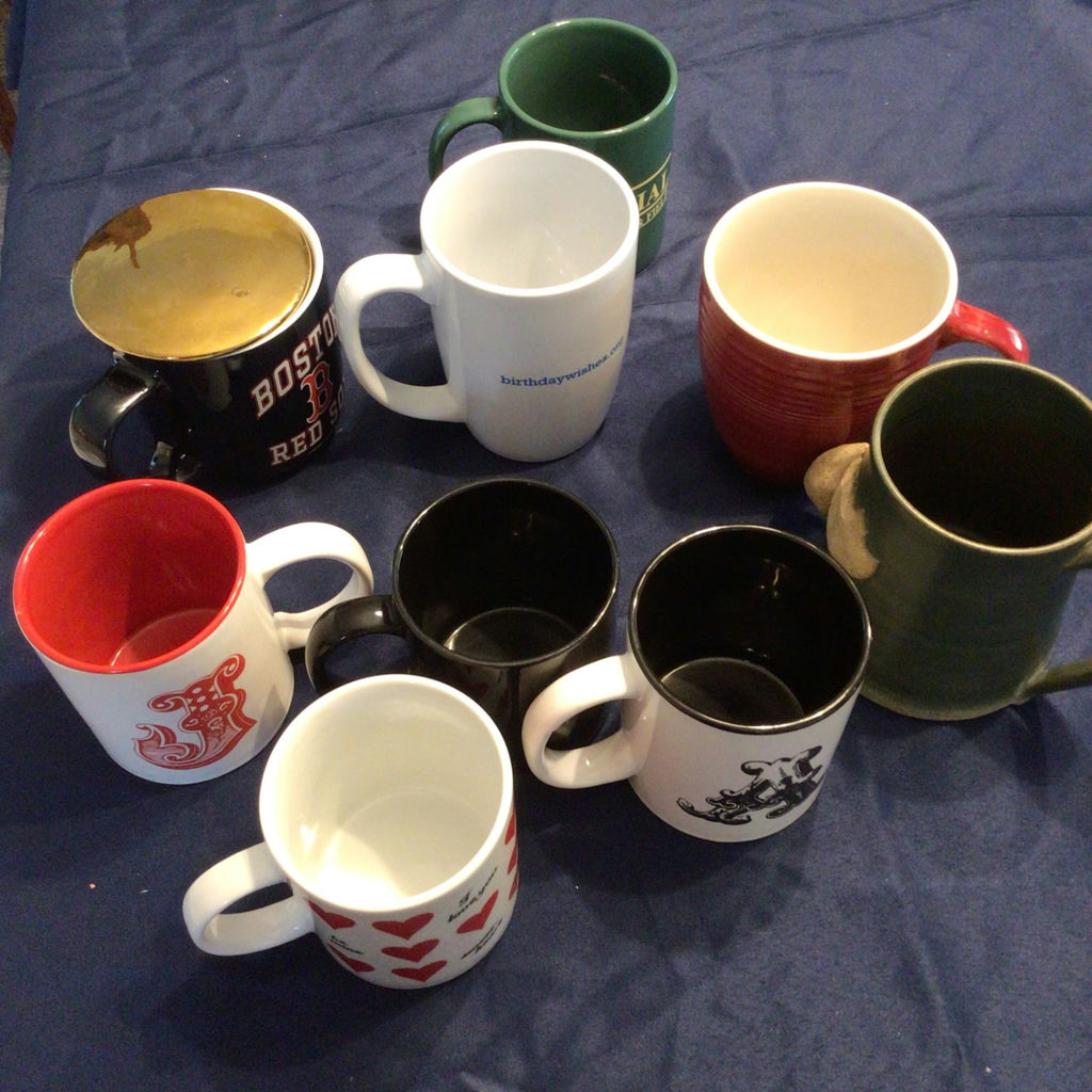 Assorted ceramic coffee mugs - image 1 of 2