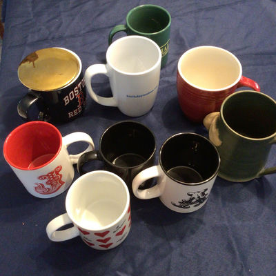 Assorted ceramic coffee mugs - Image 1 of 2
