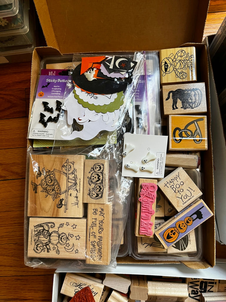 Assorted Rubber Stamps and Stamping Supplies - image 2 of 5