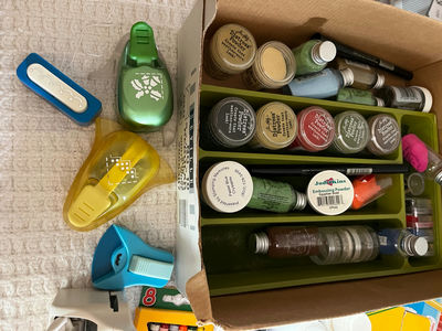 Arts and crafts supplies and tools - Image 1 of 2