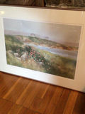 Framed coastal landscape print - thumbnail 1 of 4