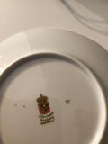 Porcelain plates and bowls with fruit and floral motifs - thumbnail 3 of 4