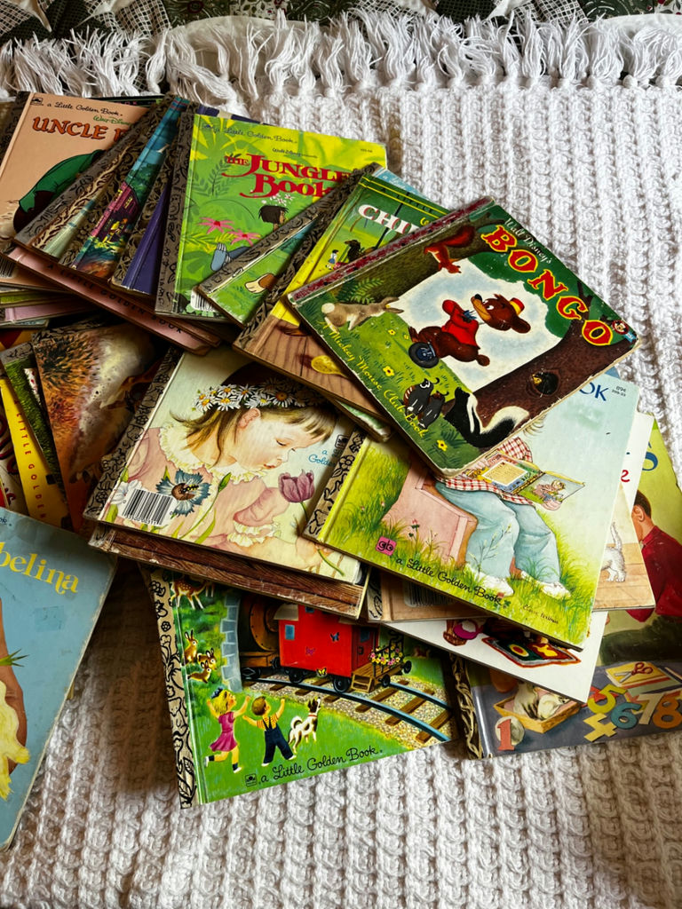 Collection of vintage Little Golden Book children's books - image 3 of 3