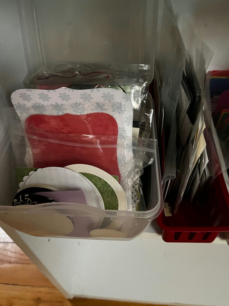 Assorted scrapbooking and craft supplies - image 7 of 8