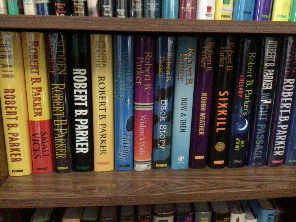 Signed Robert B. Parker hardcover novels - image 1 of 4