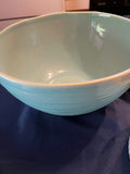 Ceramic bowls with blue trim - thumbnail 2 of 4