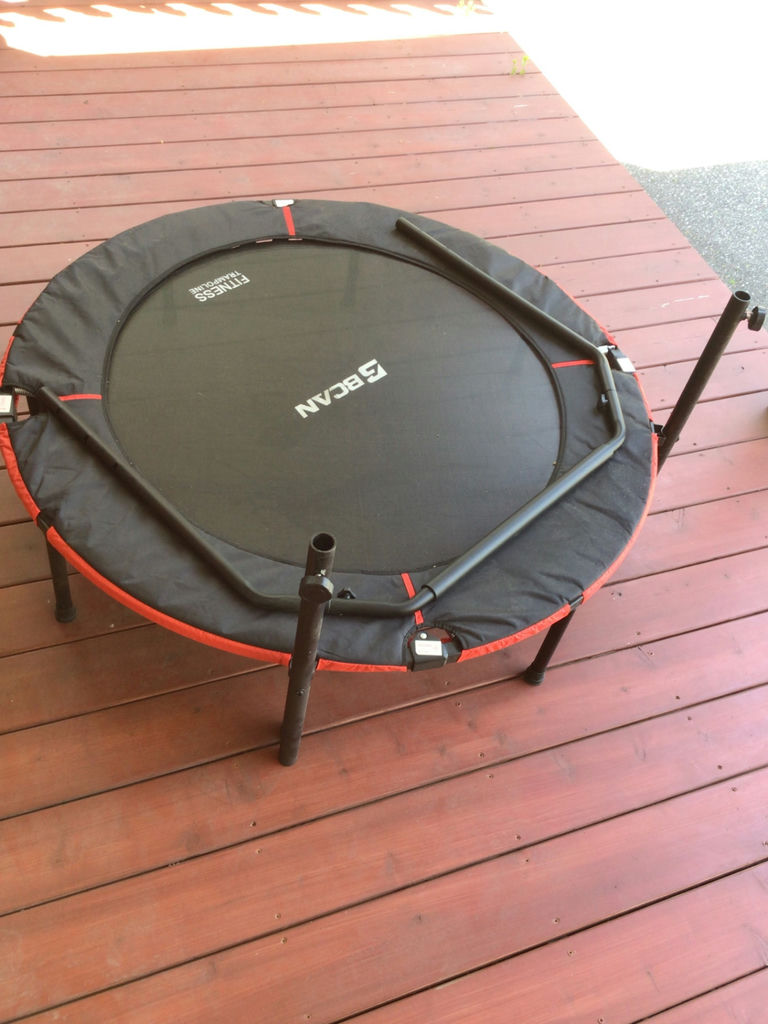 Round exercise trampoline - image 2 of 2