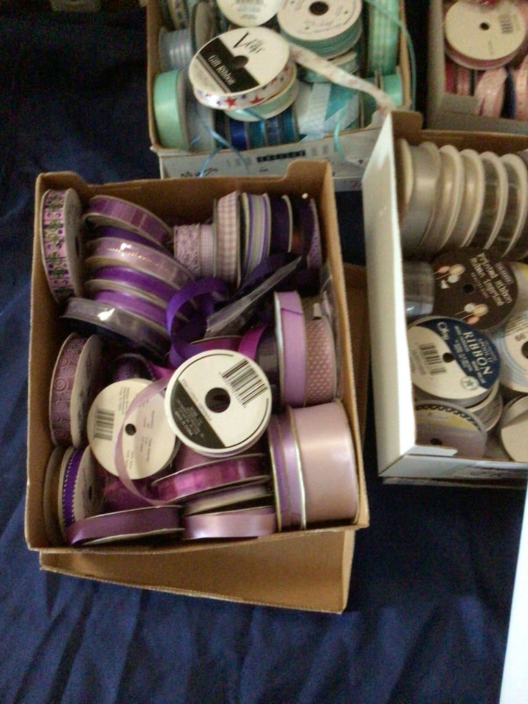 Assorted ribbons in boxes - image 2 of 3