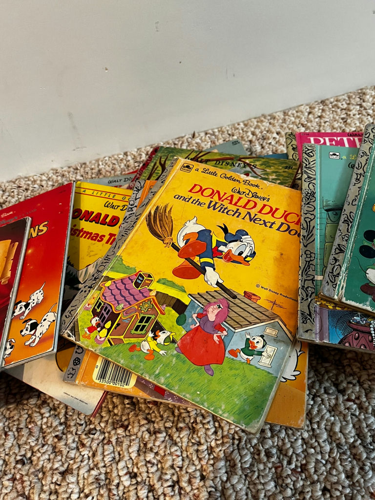Vintage Disney Little Golden Books collection - image 3 of 4