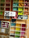 Assorted Beads and Jewelry Supplies in Compartments - thumbnail 1 of 1