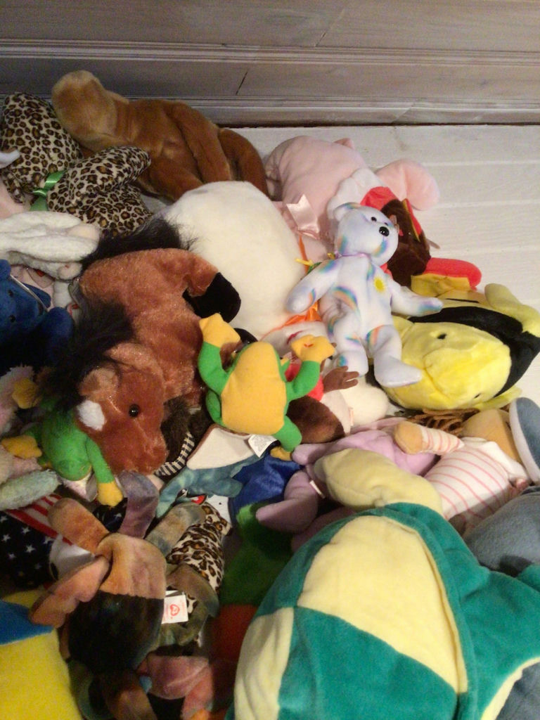 Pile of assorted plush stuffed animals - image 4 of 6