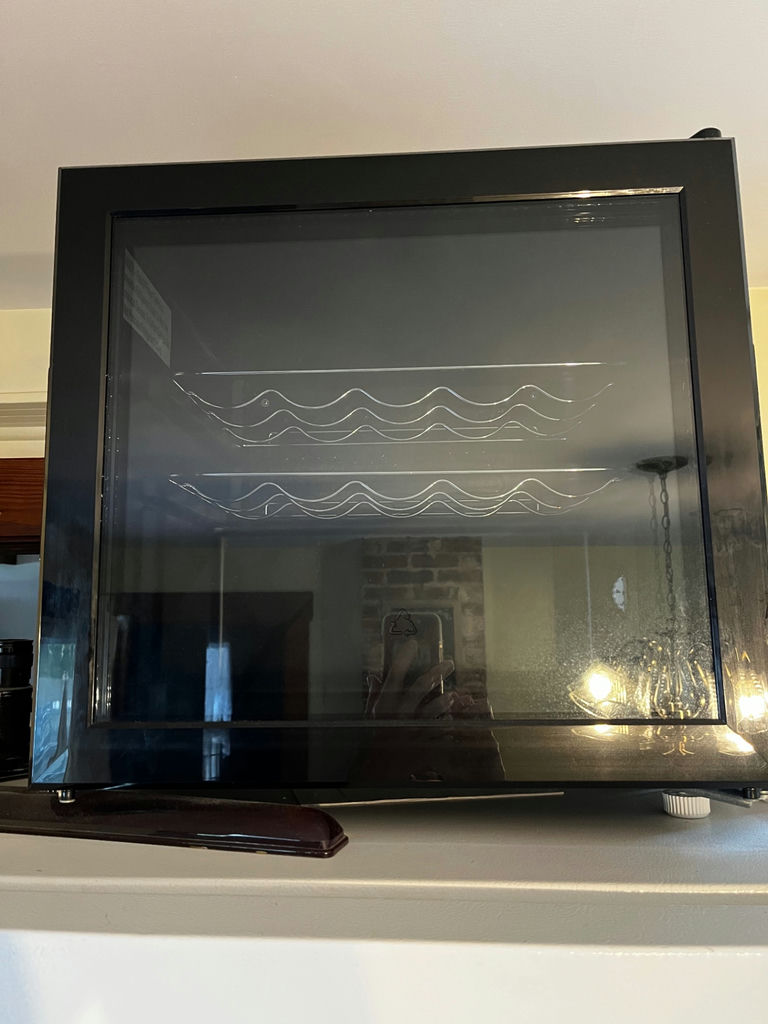 Wine cooler with glass door - image 1 of 2