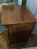 Wooden bedside cabinet with four drawers - thumbnail 2 of 3