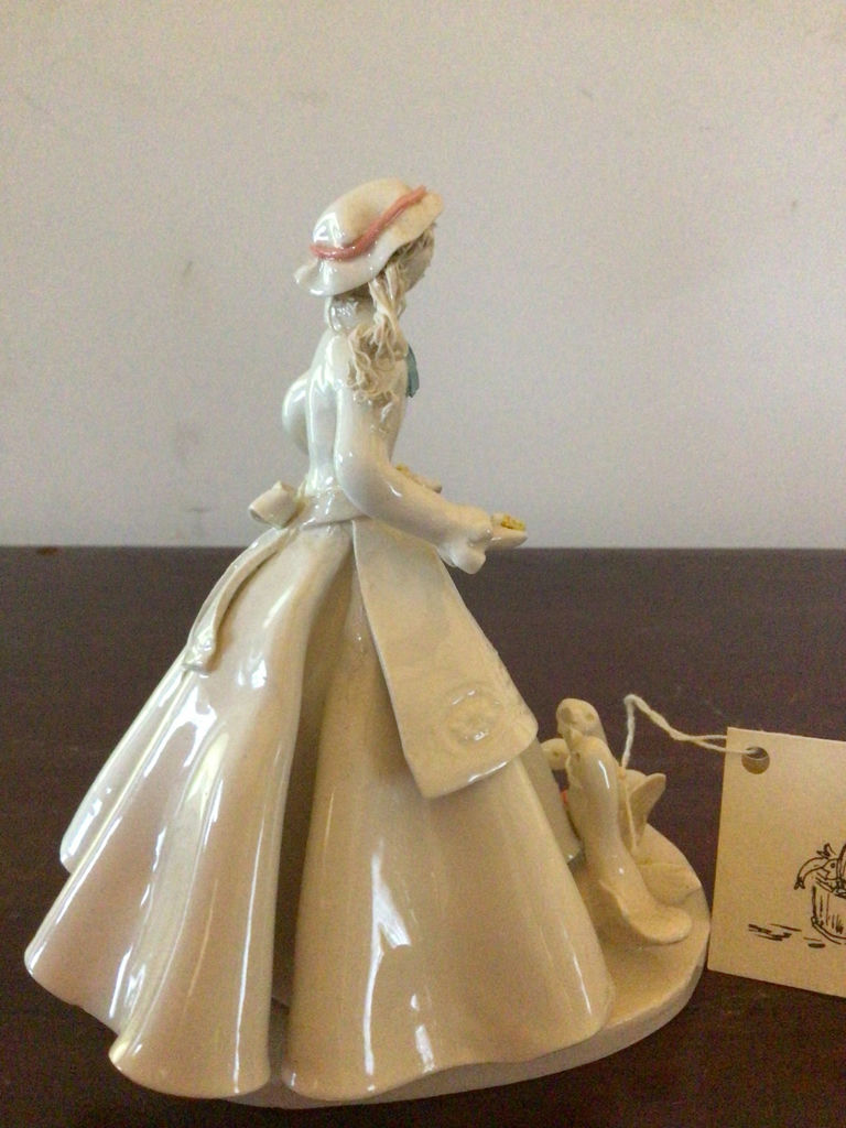 Porcelain bridal figurine with birds - image 3 of 5