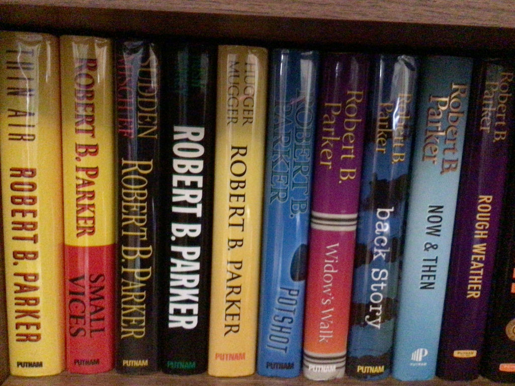Signed Robert B. Parker hardcover novels - image 2 of 4