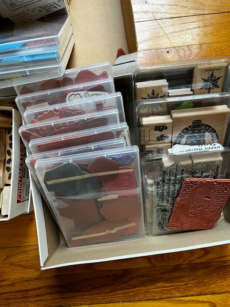 Assorted Rubber Stamps and Stamping Supplies - image 4 of 5