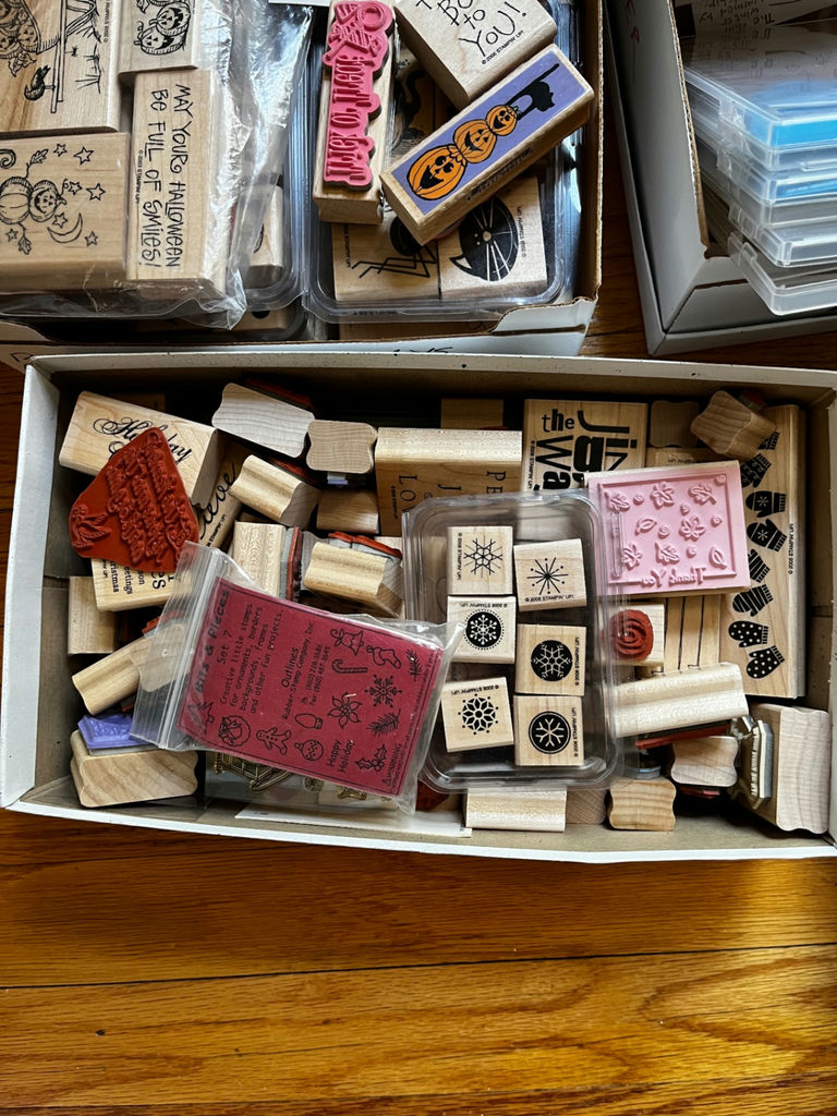 Assorted Rubber Stamps and Stamping Supplies - image 5 of 5