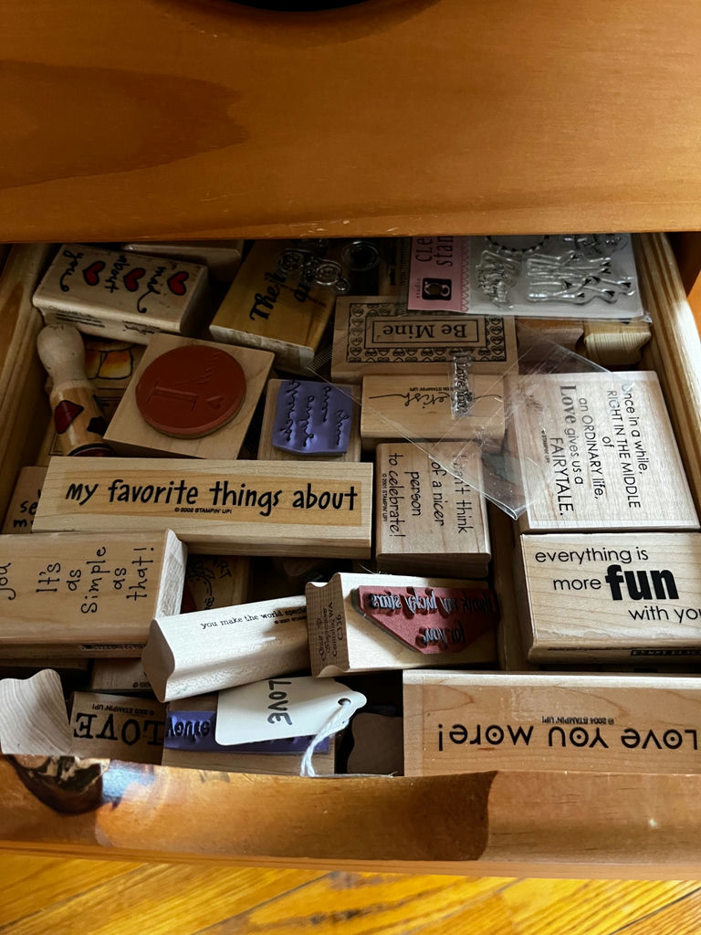 Assorted Rubber Stamps and Stamp Accessories - image 3 of 6