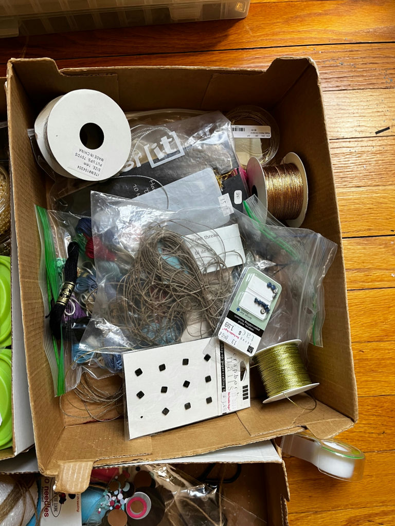Assorted Craft Supplies and Beading Materials - image 3 of 5