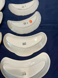 Leaf-shaped floral porcelain dishes with gold trim - thumbnail 5 of 5