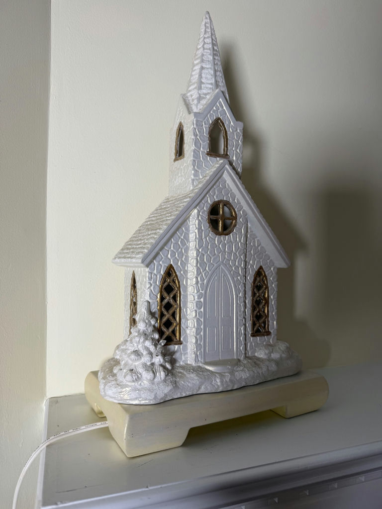 White Church Village House Decoration - image 1 of 2