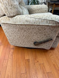 Beige Upholstered Recliner Chair - thumbnail 2 of 2