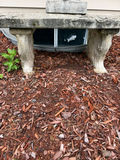 Decorative Stone Garden Bench - thumbnail 2 of 2