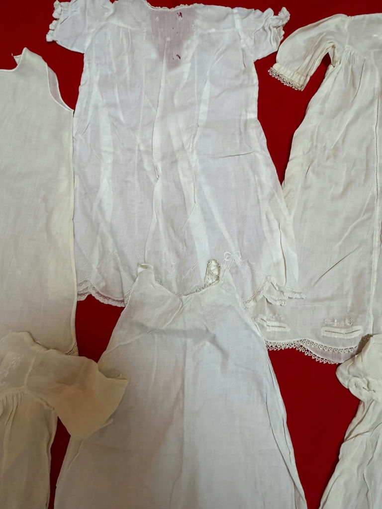 Collection of Vintage White Infant and Child Gowns - image 3 of 5