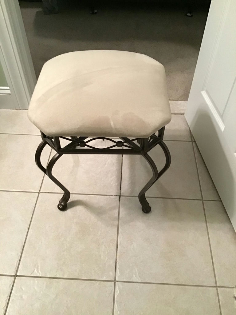 Upholstered Vanity Stool - image 2 of 3