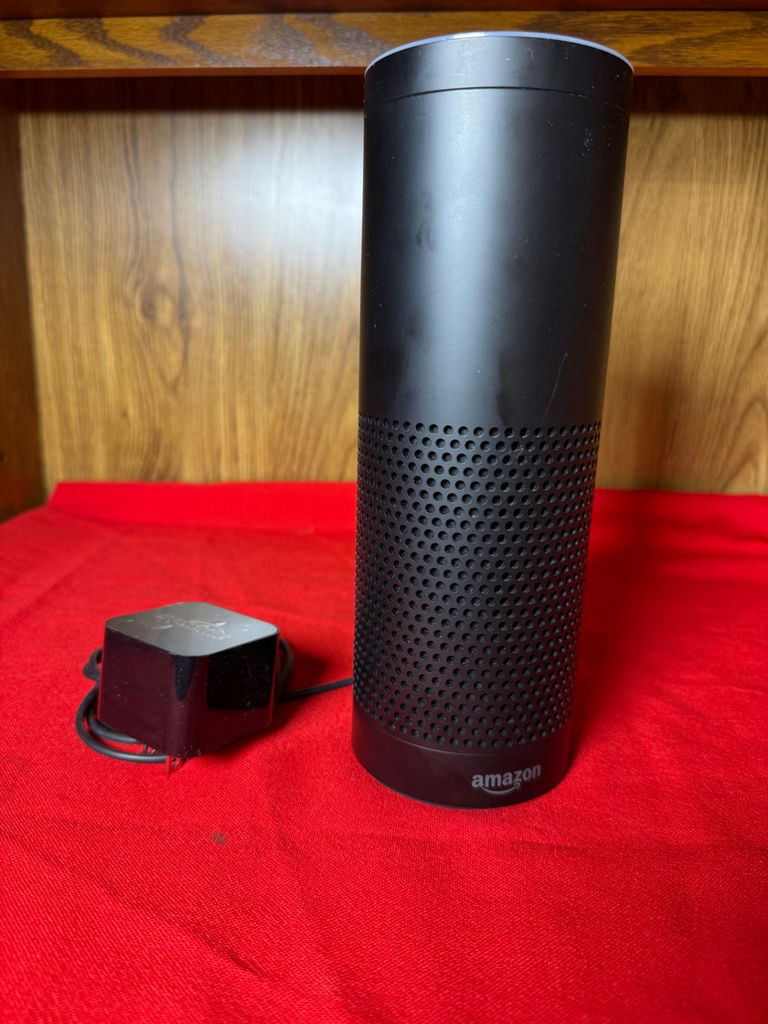 Amazon Echo Smart Speaker with Power Adapter - image 1 of 3