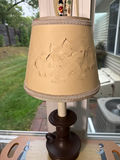 Table Lamp with Decorative Shade - thumbnail 1 of 2