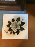 Framed Portrait Print and Decorative Floral Tiles - thumbnail 3 of 4