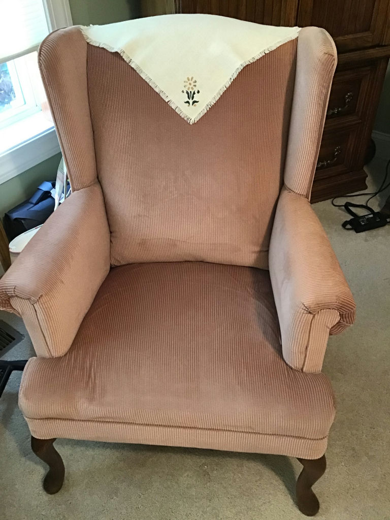 Upholstered Wingback Armchair in excellent condition  - image 1 of 1
