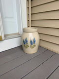 Ceramic Floral Crock Jar - thumbnail 2 of 2