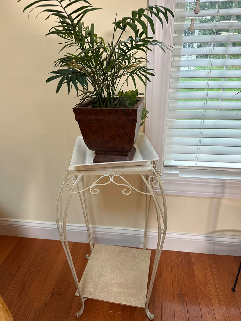 Decorative Metal Plant Stand Table - image 1 of 2