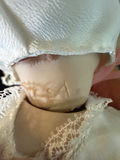 Porcelain Doll in White Dress and Bonnet - thumbnail 3 of 3