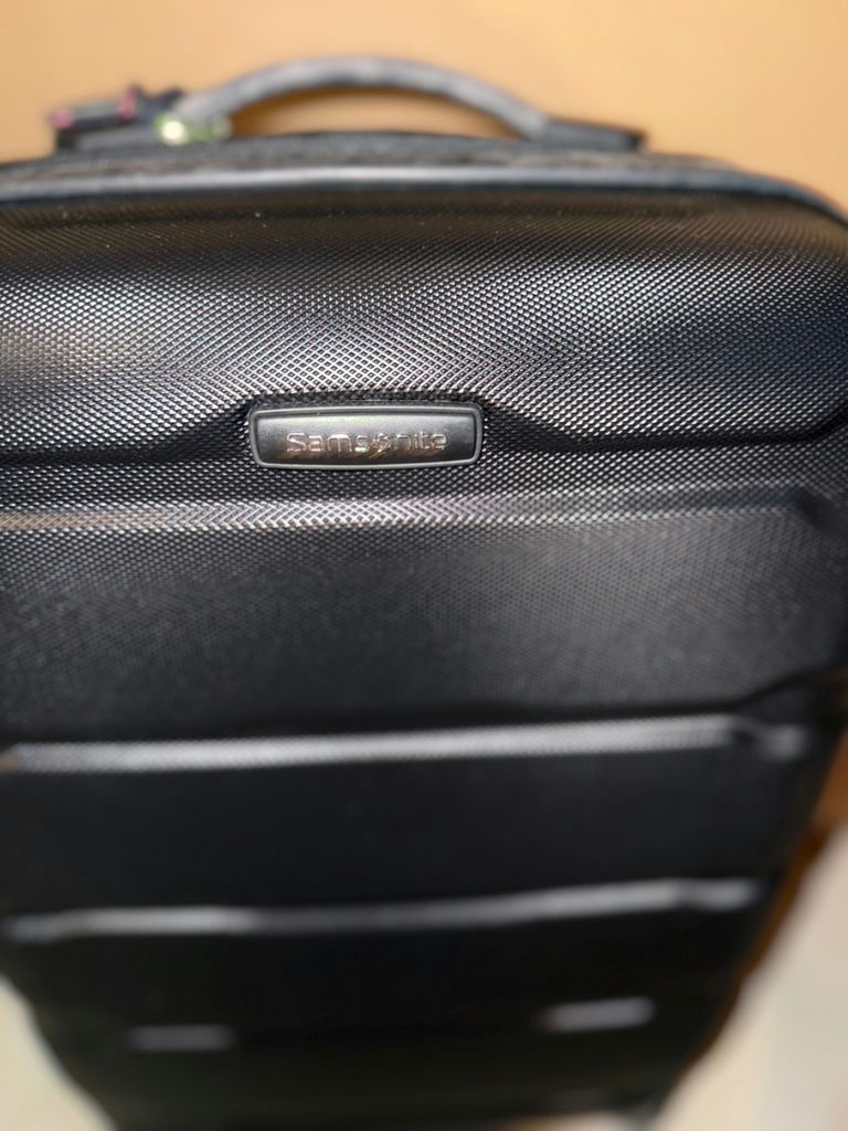 Samsonite Black Hard-Shell Rolling Suitcase - image 2 of 3