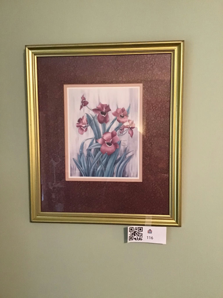 Framed Floral Wall Art Prints - image 1 of 2