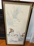 Framed Bird and Floral Asian-Style Artwork - thumbnail 2 of 4
