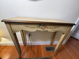 Hand-Painted Floral Console Table - thumbnail 2 of 4