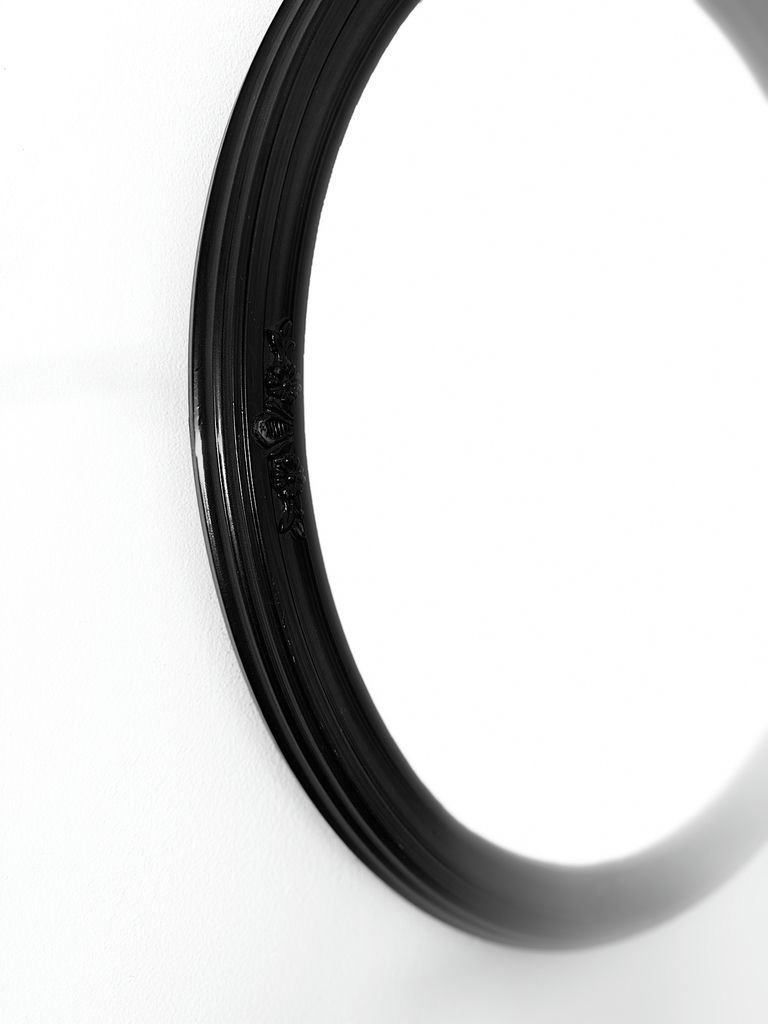 Oval Framed Wall Mirror - image 3 of 4