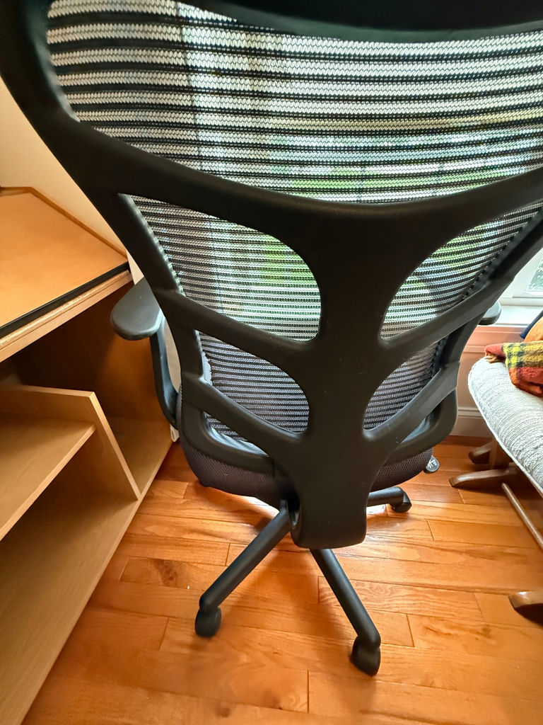 Black Mesh Office Chair - image 2 of 3
