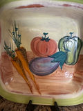 Zrike Handpainted Vegetable Tray - thumbnail 2 of 3